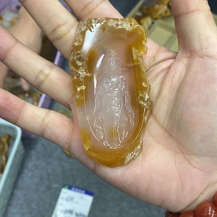 玛瑙/玉髓吊坠(不含链)未镶嵌