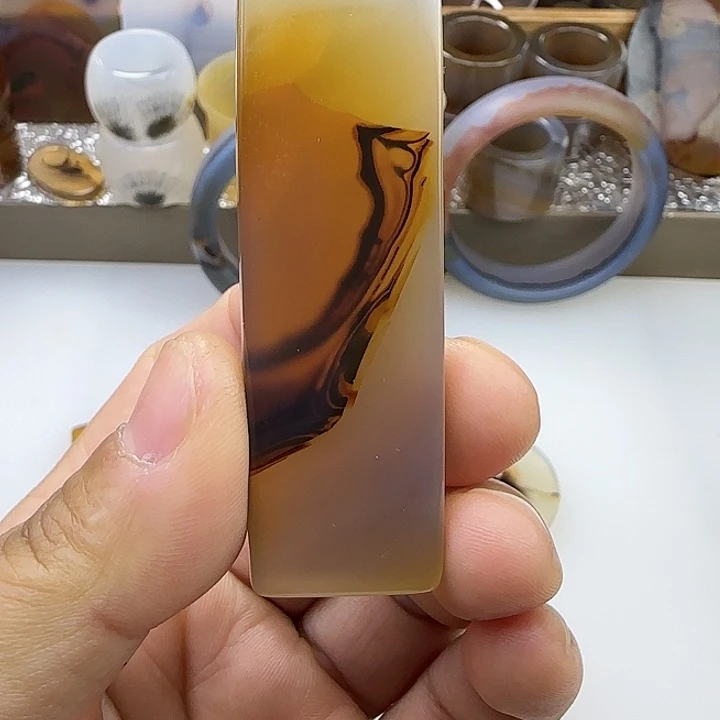 玛瑙/玉髓未镶嵌颈饰