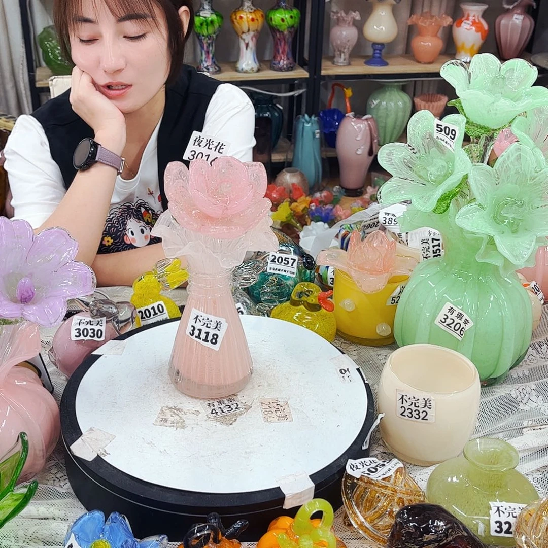 一套3016夜光花3118不完美花瓶