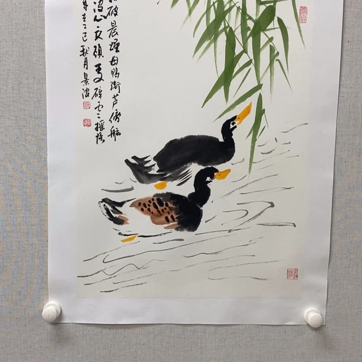 国画亲笔手绘原创