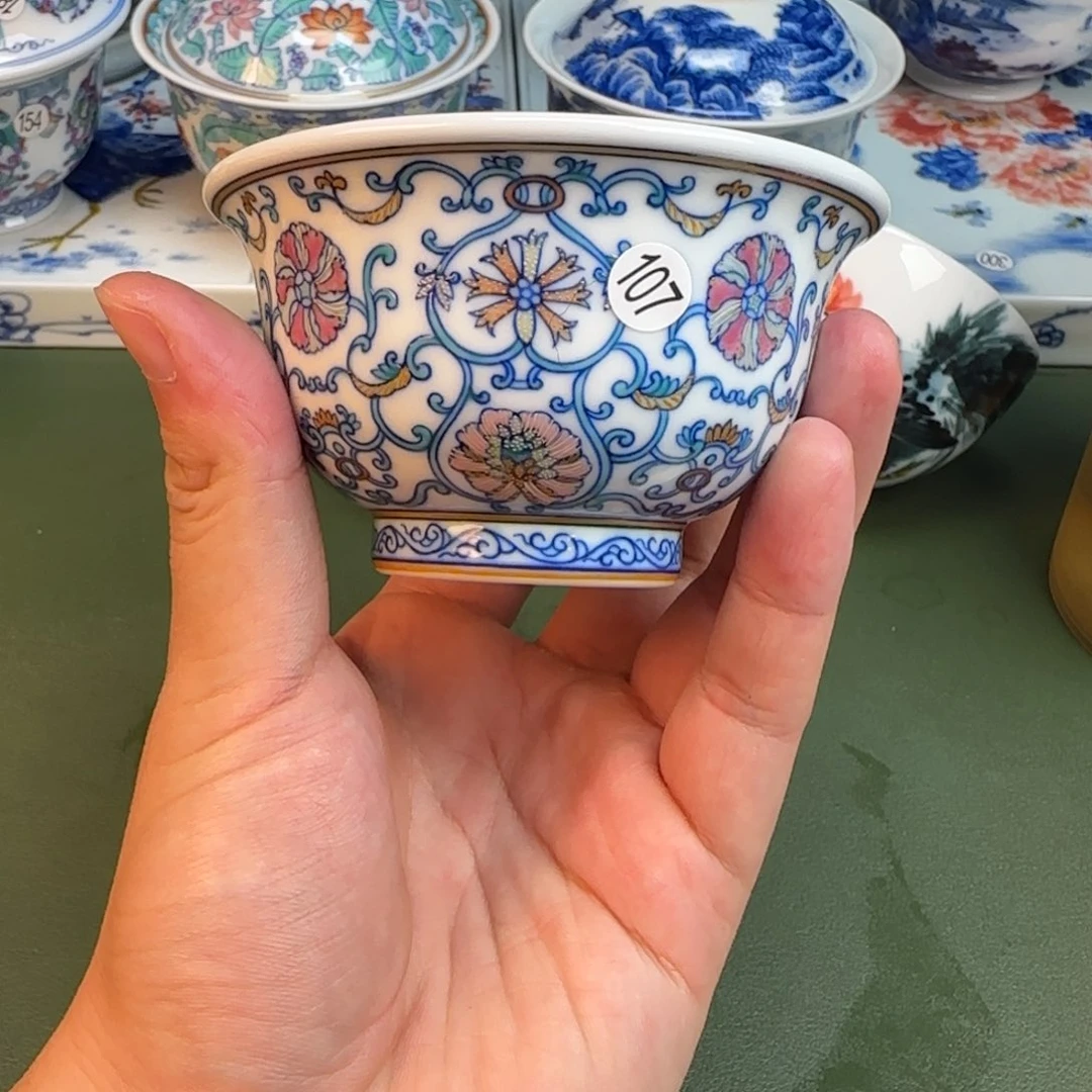 彦祖纯手工手绘茶具107