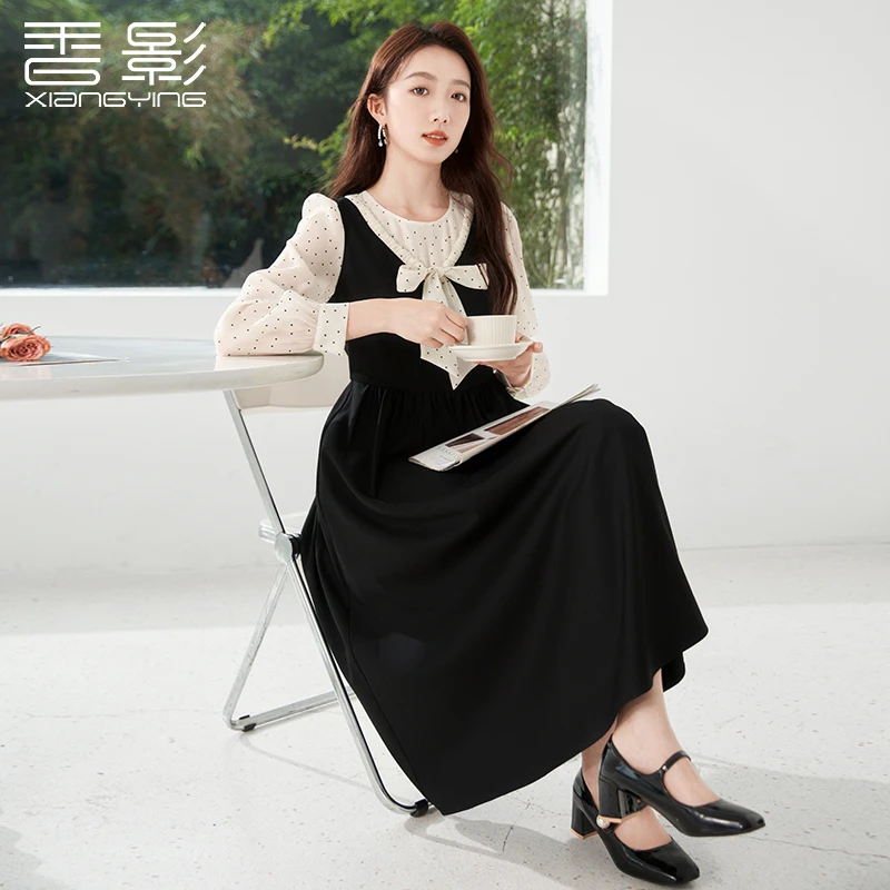 【大叔专享】Q843088连衣裙 香影休闲百搭时尚显瘦夏新款