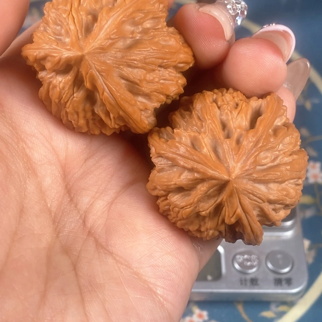 核桃文玩核桃文山三棱