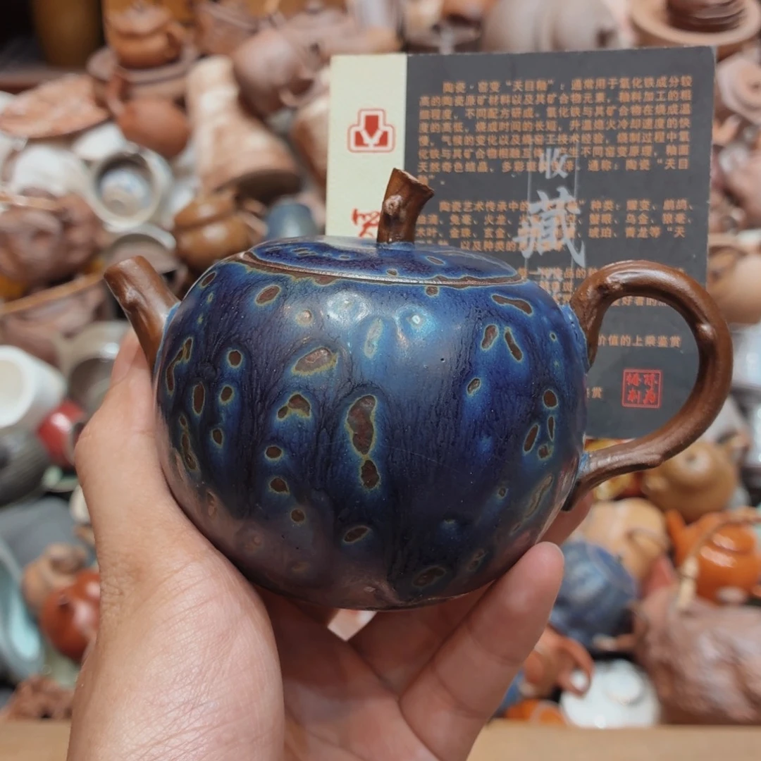 柴烧老岩泥高温茶器皿
