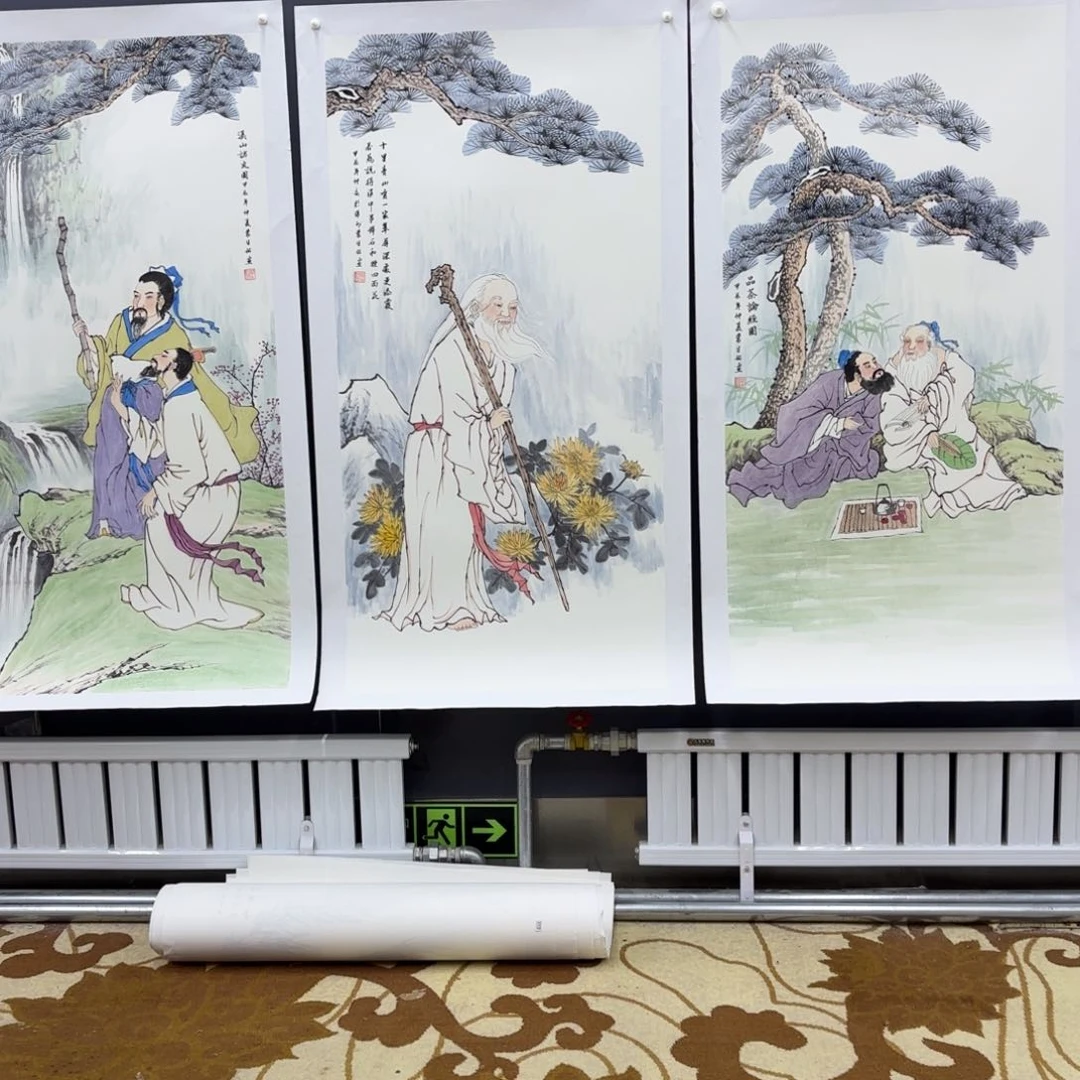 国画用****6蒙生佑四尺李欣主播
