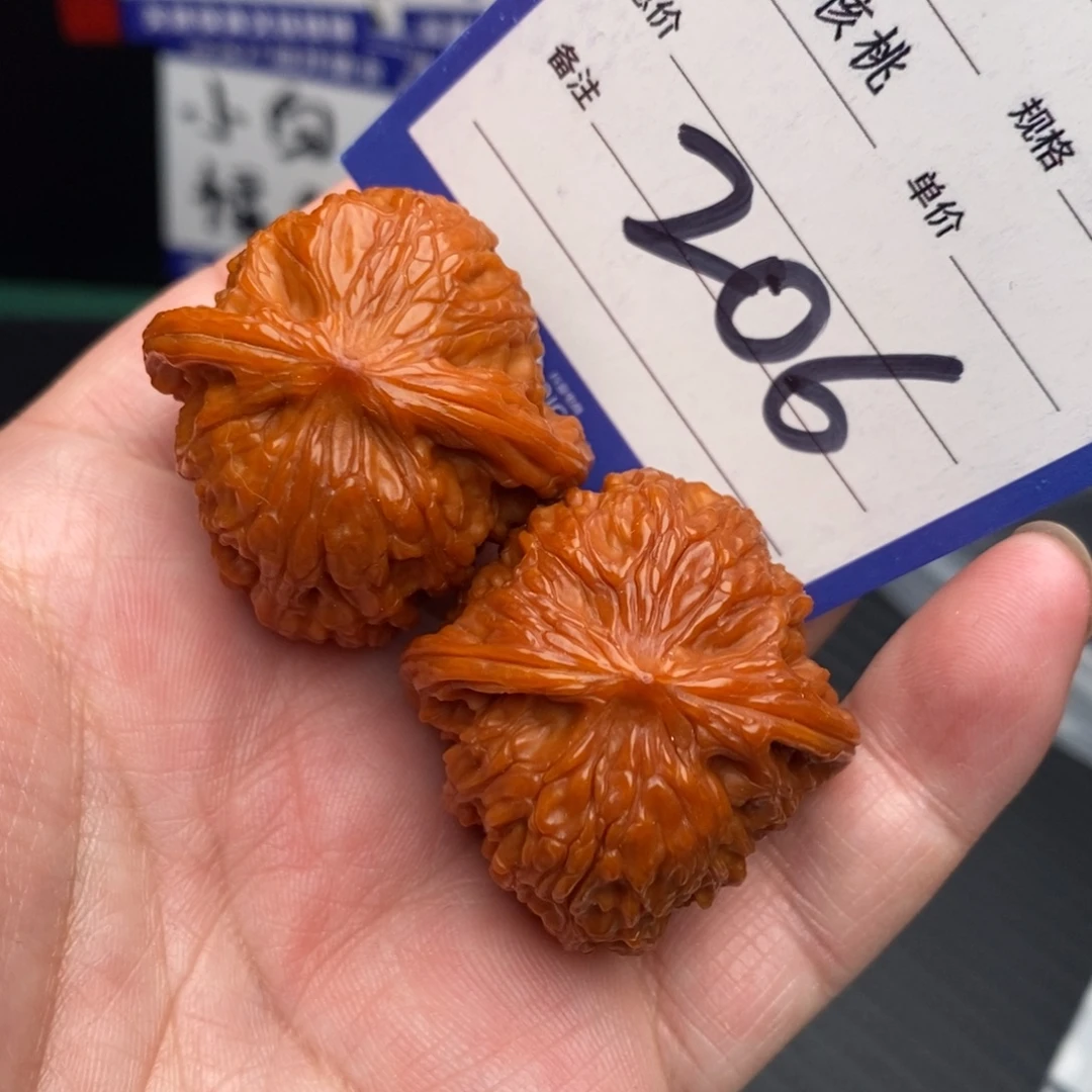 桃核把件磨盘35mom