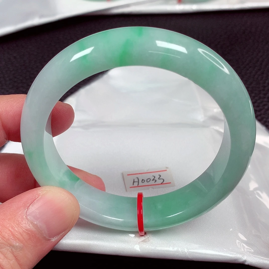 翡翠未镶嵌手镯天然翡翠手镯