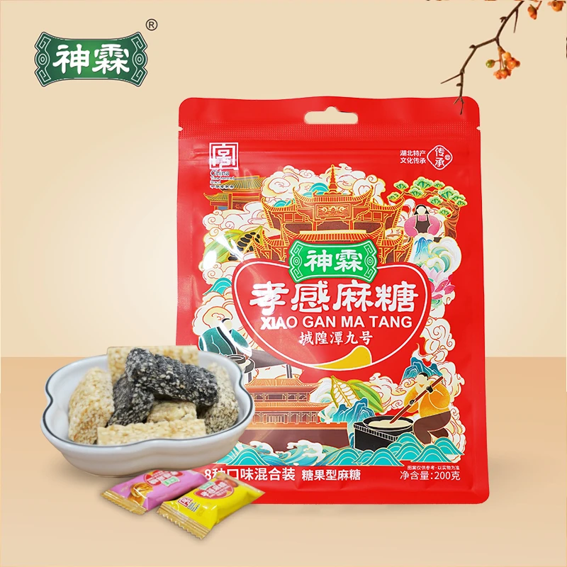 神霖孝感麻糖手工麦芽糖糖果型湖北特产网红休闲零食