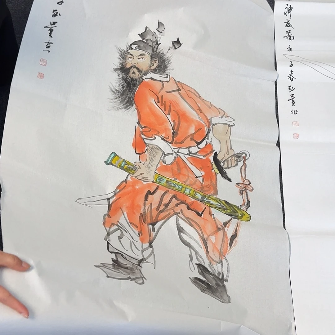 纯手绘国画作品好看