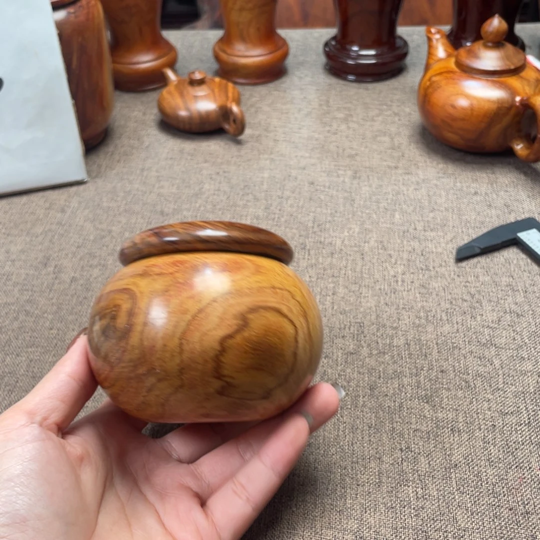 黄花梨/降香黄檀新料罐子