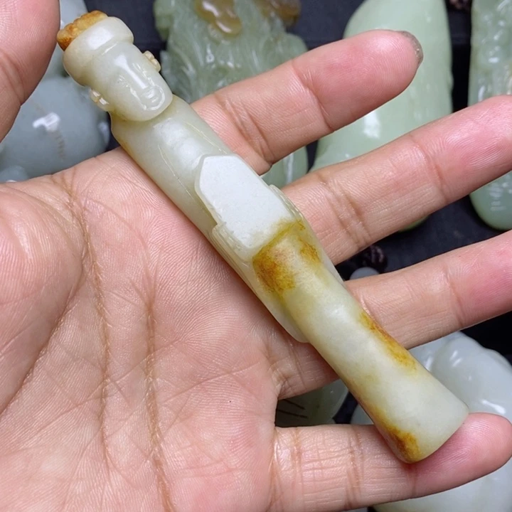 和田玉颈饰未镶嵌生**念
