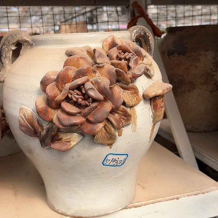 陶瓷景德镇精品花盆栽适合盆栽