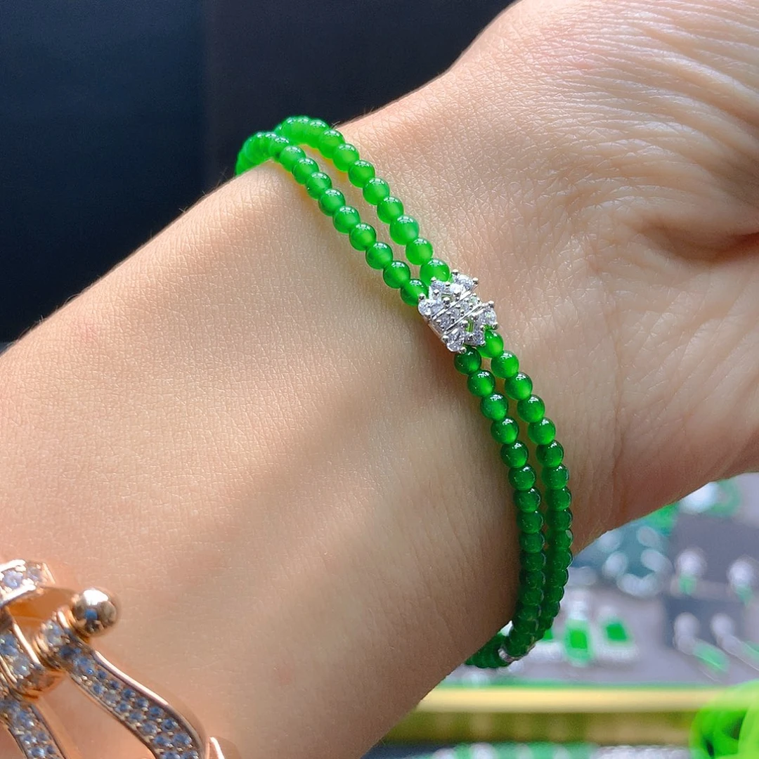 未镶嵌手链翡翠天然翡翠