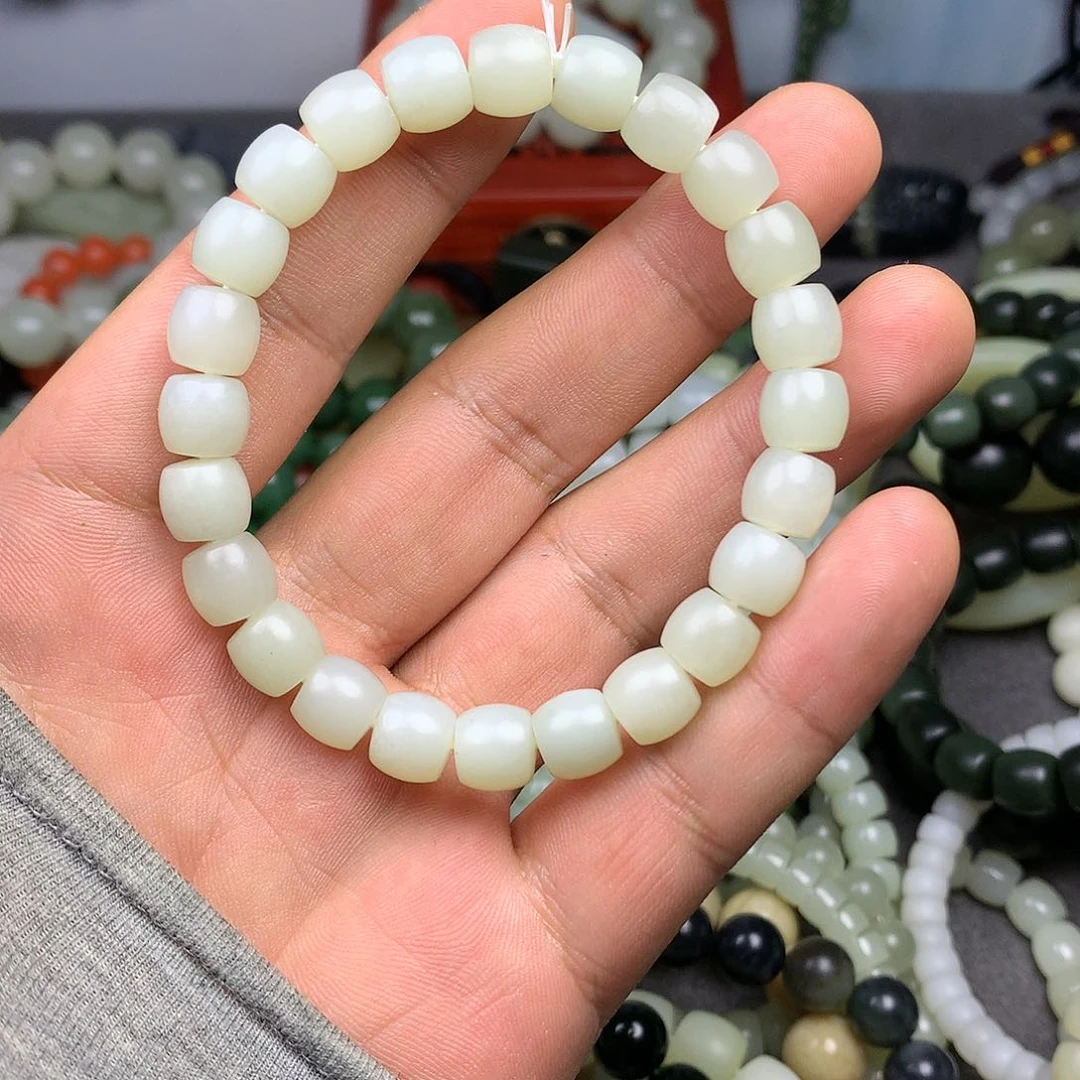 和田玉手链未镶嵌