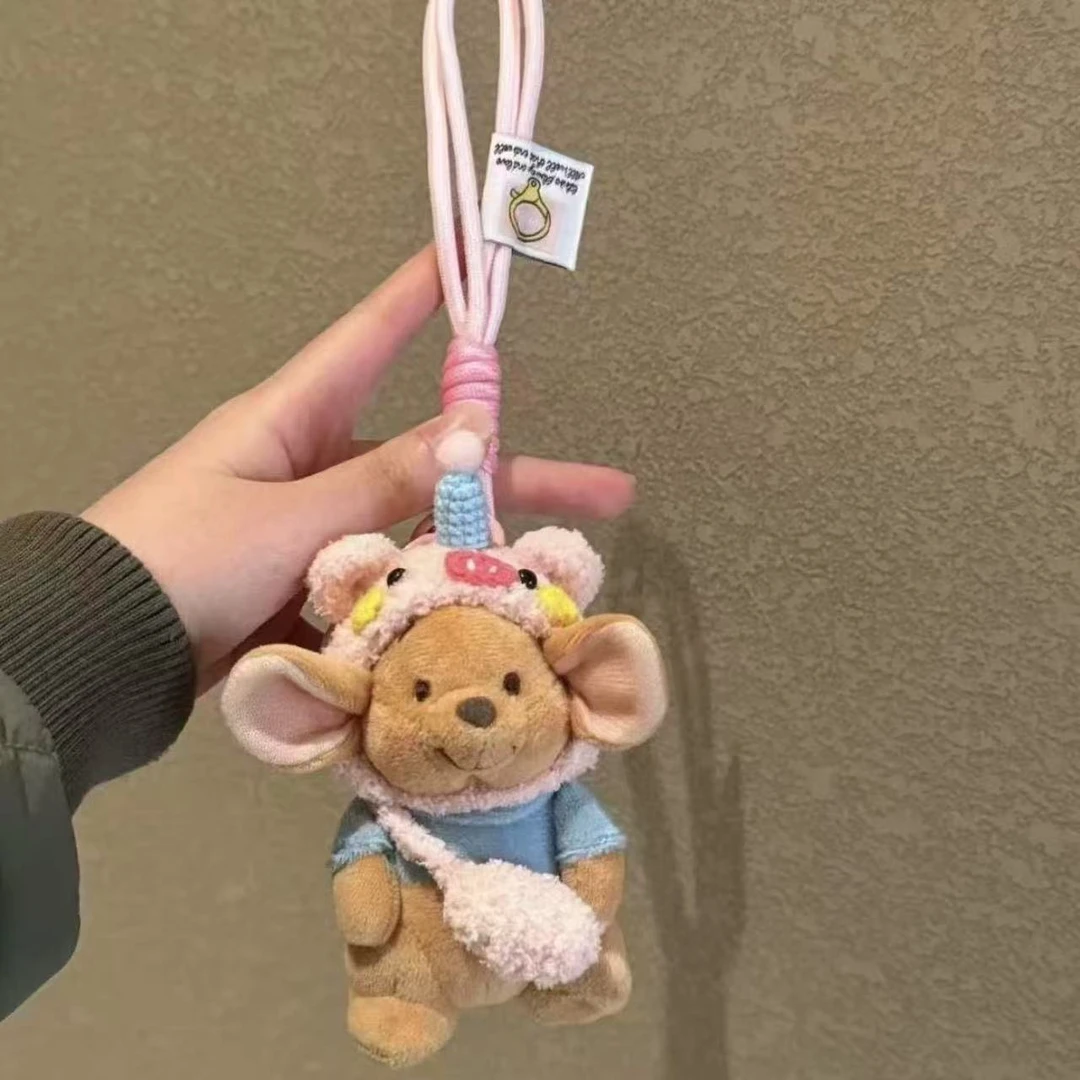 精工版本可爱小豆包挂玩偶钥匙扣