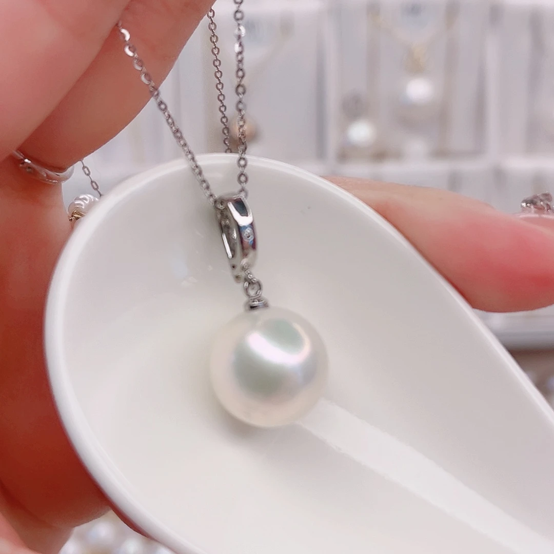 未镶嵌淡水珍珠吊坠(赠链)