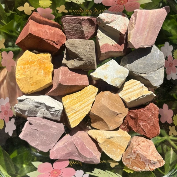 新疆彩色土块多种异食特殊爱好混装真的土块