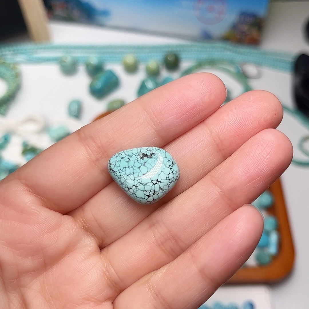 绿松石未镶嵌珠宝半成品