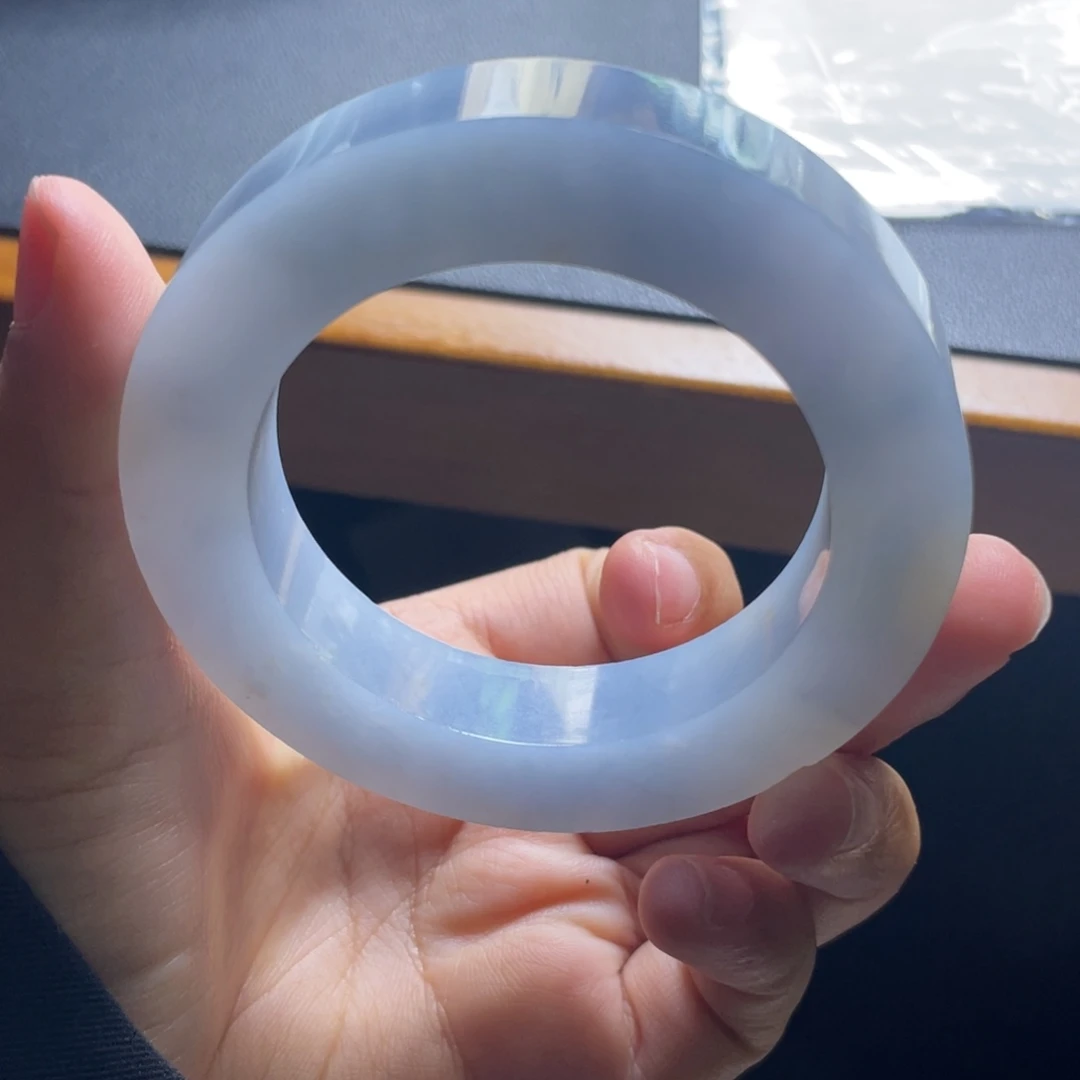 定制翡翠未镶嵌蓝紫