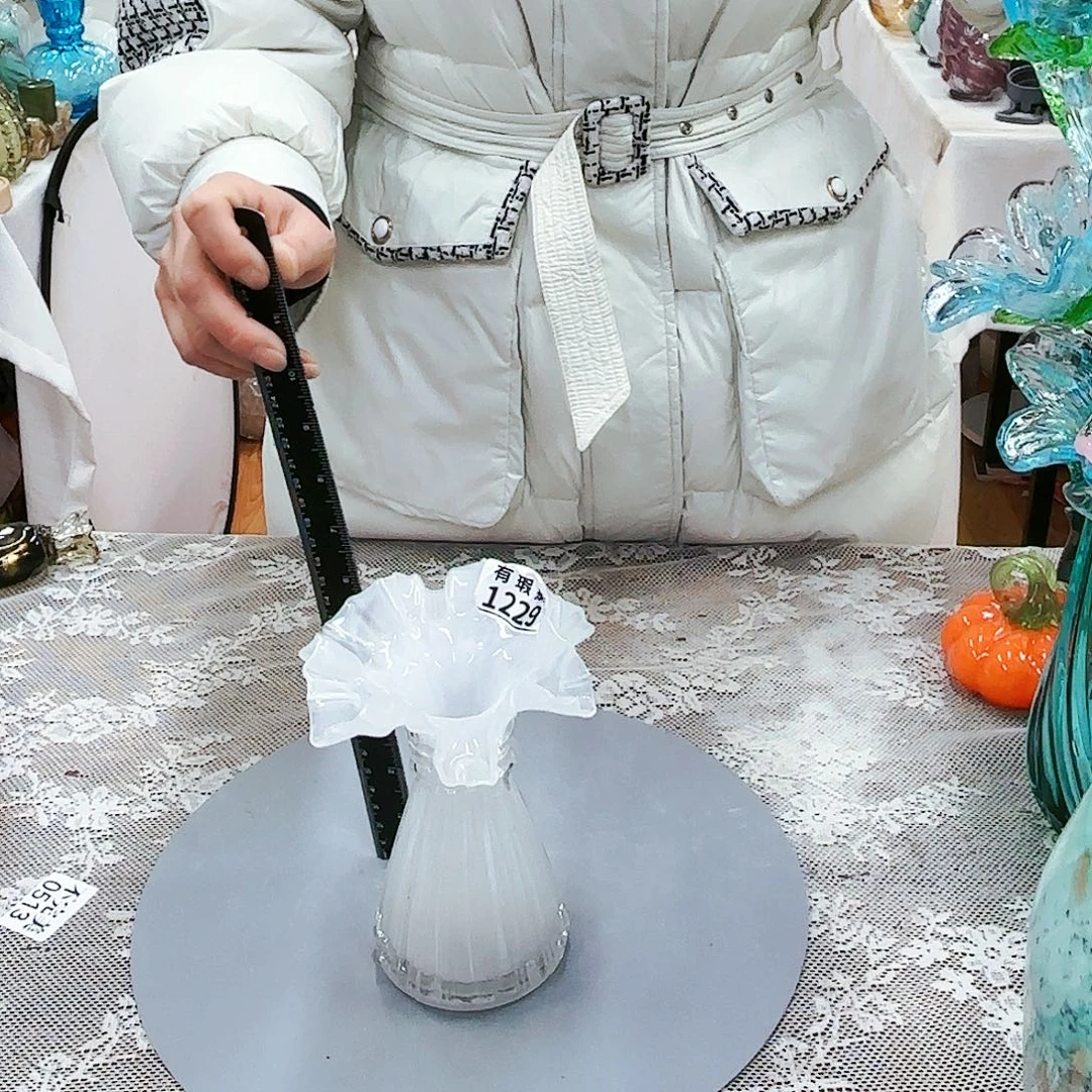 福利不退不换琉璃花瓶艺术品