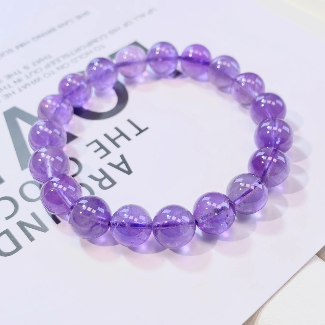 天然薰衣草紫水晶10mm