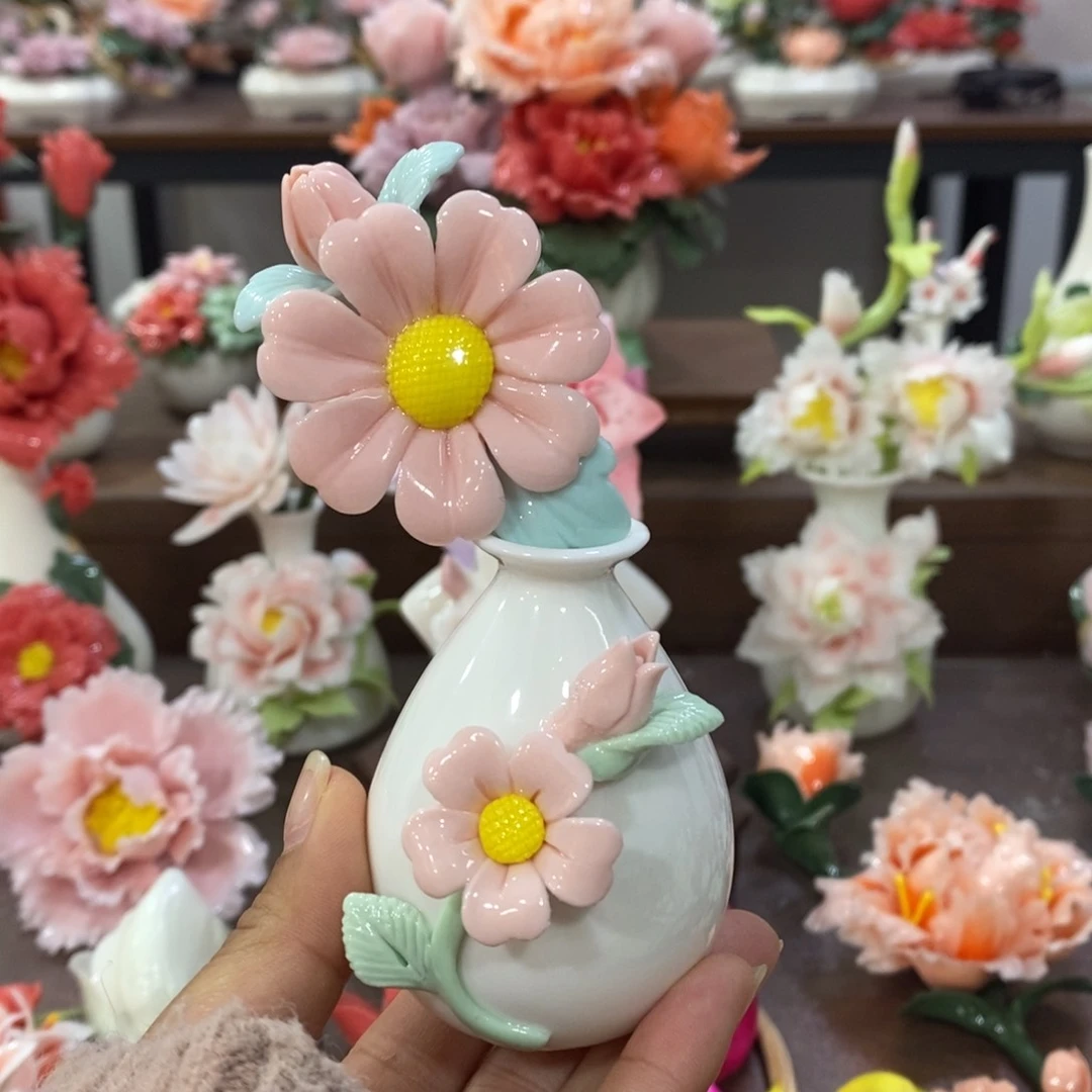 瓷片陶瓷工艺品摆件