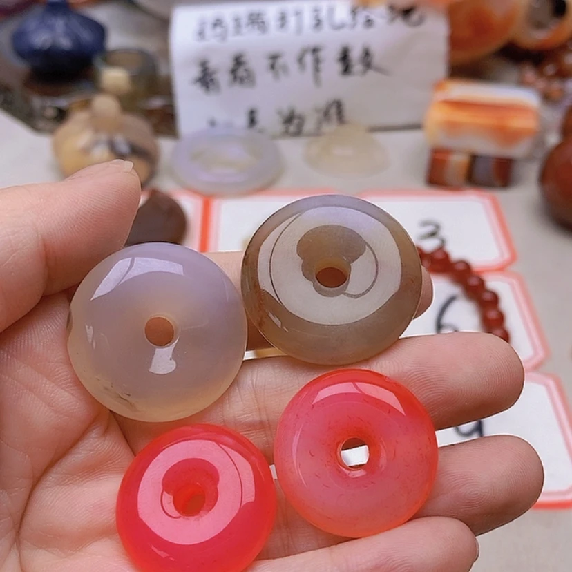【闪购商品】未镶嵌玛瑙/玉髓珠宝半成品赫*欣