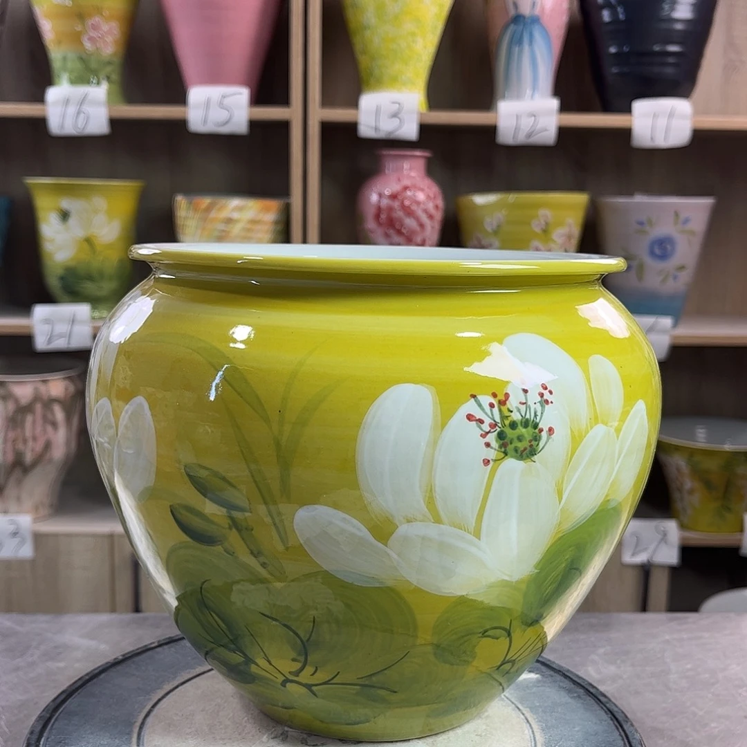 景德镇陶瓷花盆花盆