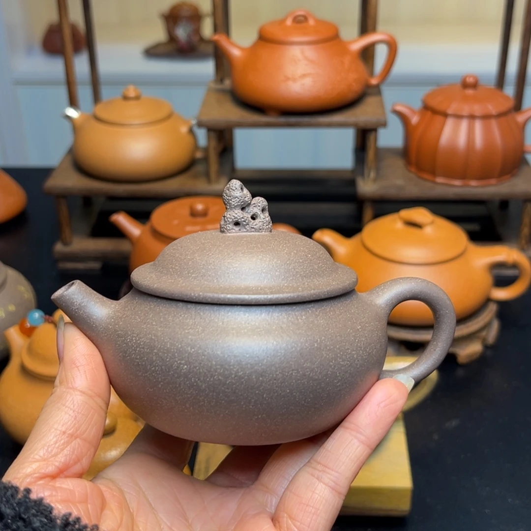 茶壶紫砂手工制作原矿紫砂