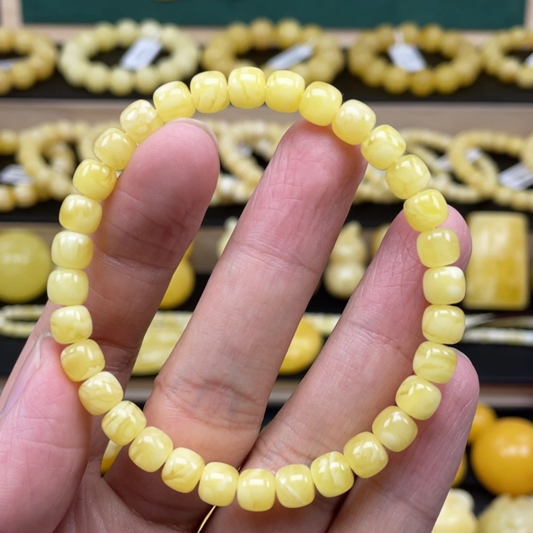 琥珀裸石未镶嵌琥珀蜜蜡