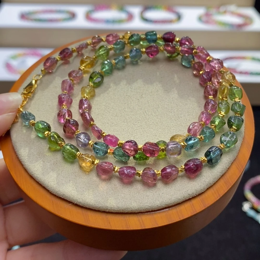 【闪购商品】碧玺手串未镶嵌两天看货期