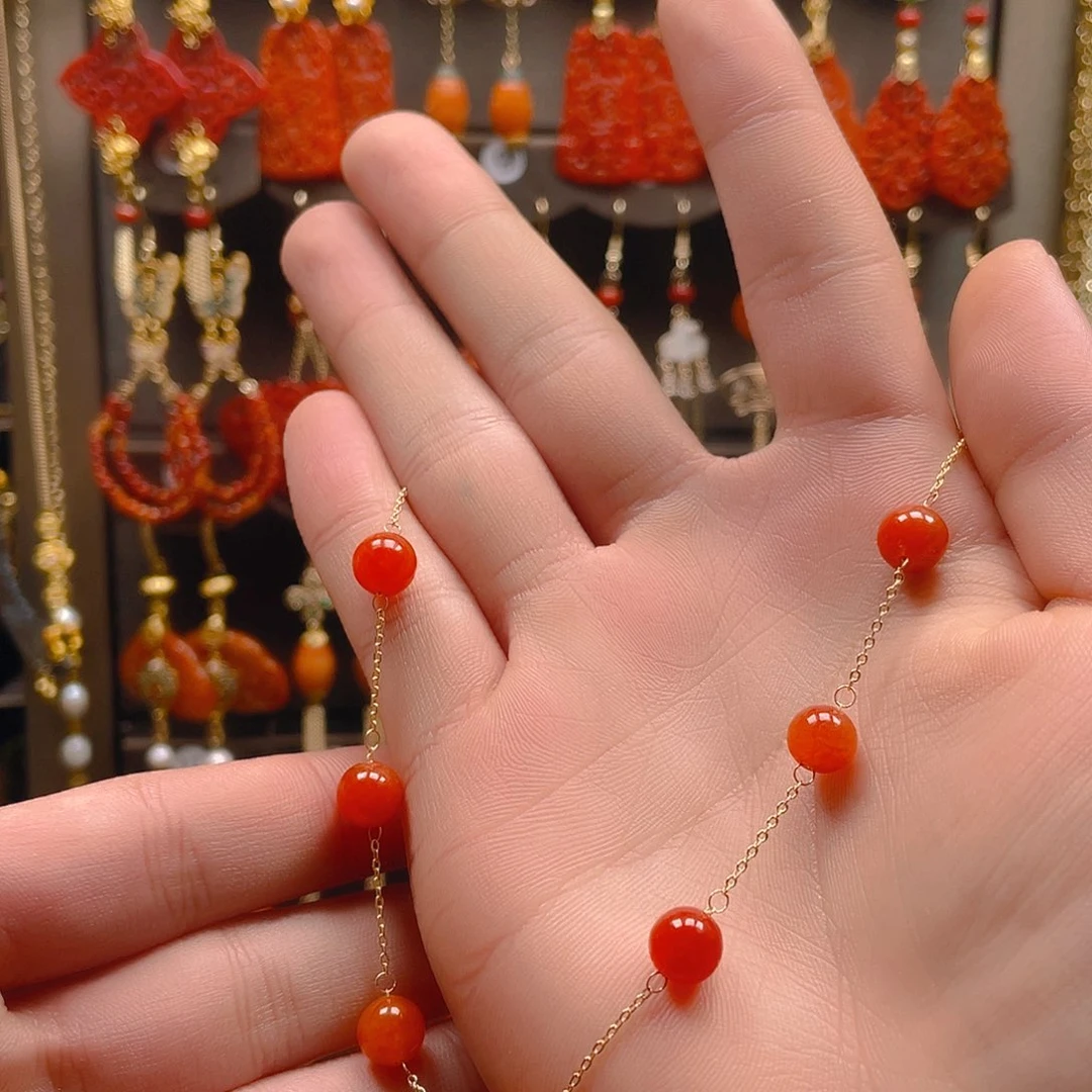 翡翠耳饰合金翡翠