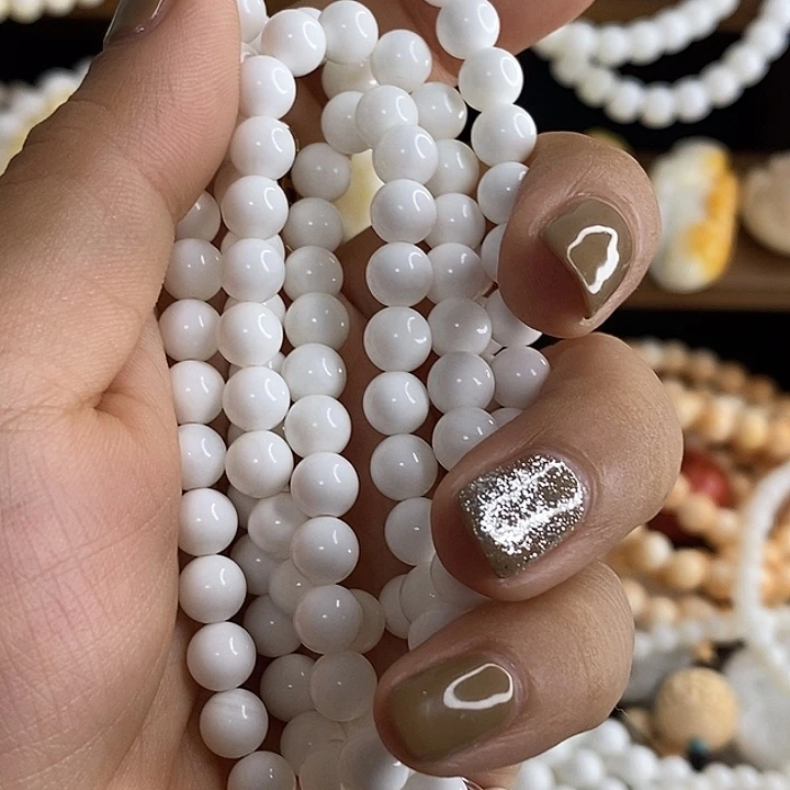 手串/手链贝壳花梨木，06纯白108