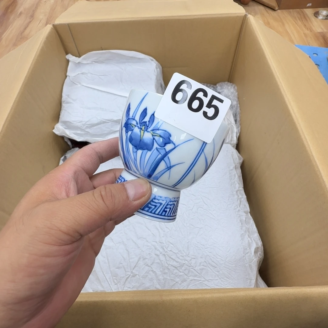 瓷片工艺品摆件瓷器摆件正能量