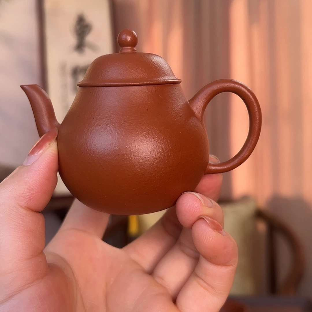茶壶紫砂精品原矿小品壶110cc