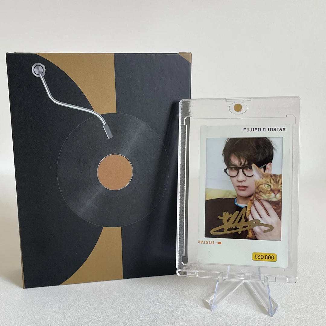 A3802【黄俊捷】流光 正品签名3寸拍立得照片