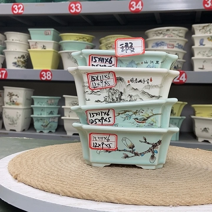 紫砂紫砂花盆1083