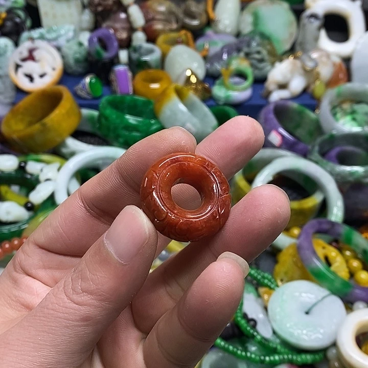 颈饰未镶嵌翡翠缅甸翡翠首饰配饰