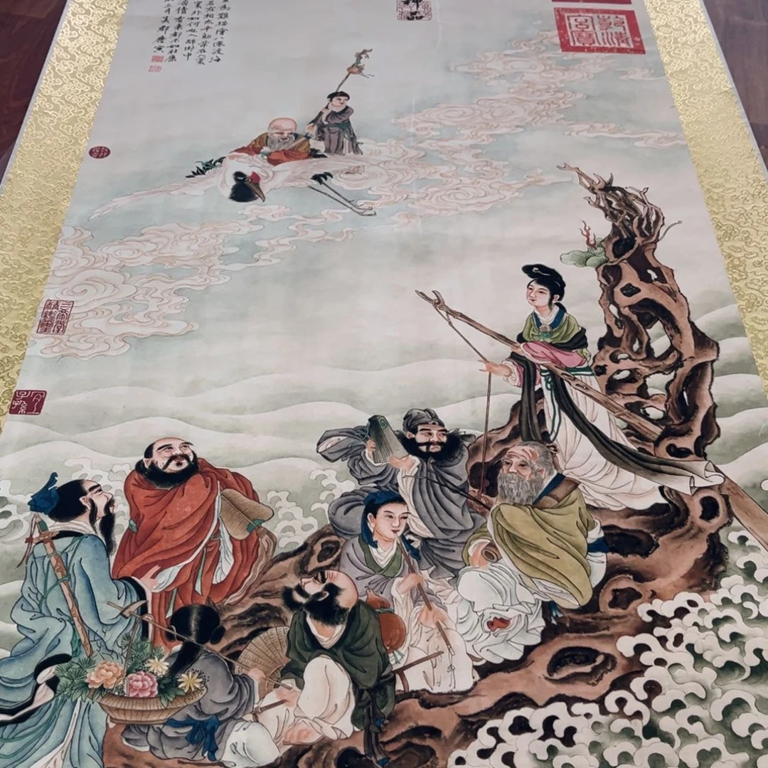 横款臻弘，字画，中堂