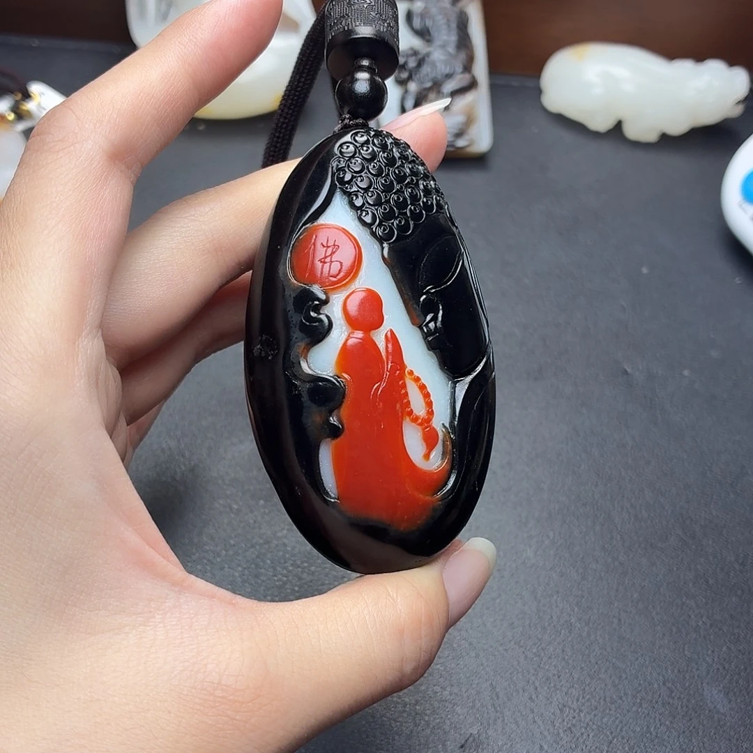 天***勤和田玉未镶嵌颈饰N