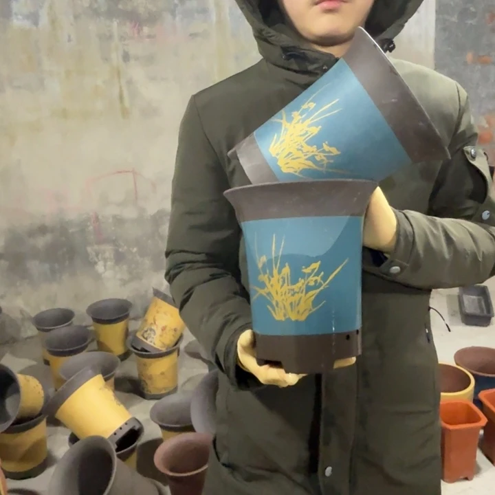 紫砂紫砂花盆1111