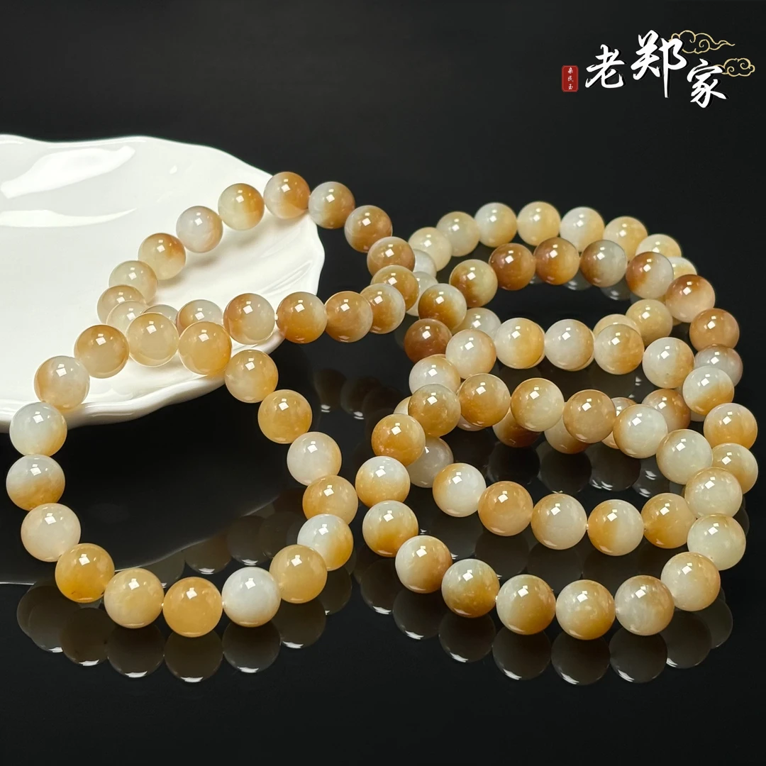 【老郑家】和田玉手串 多样性发一件 约12mm