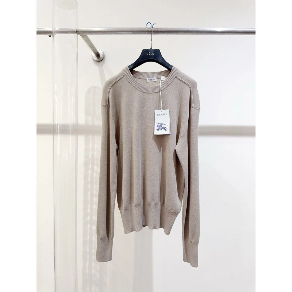 未使用 BURBERRY/博柏利 新款毛衣 杏色/S