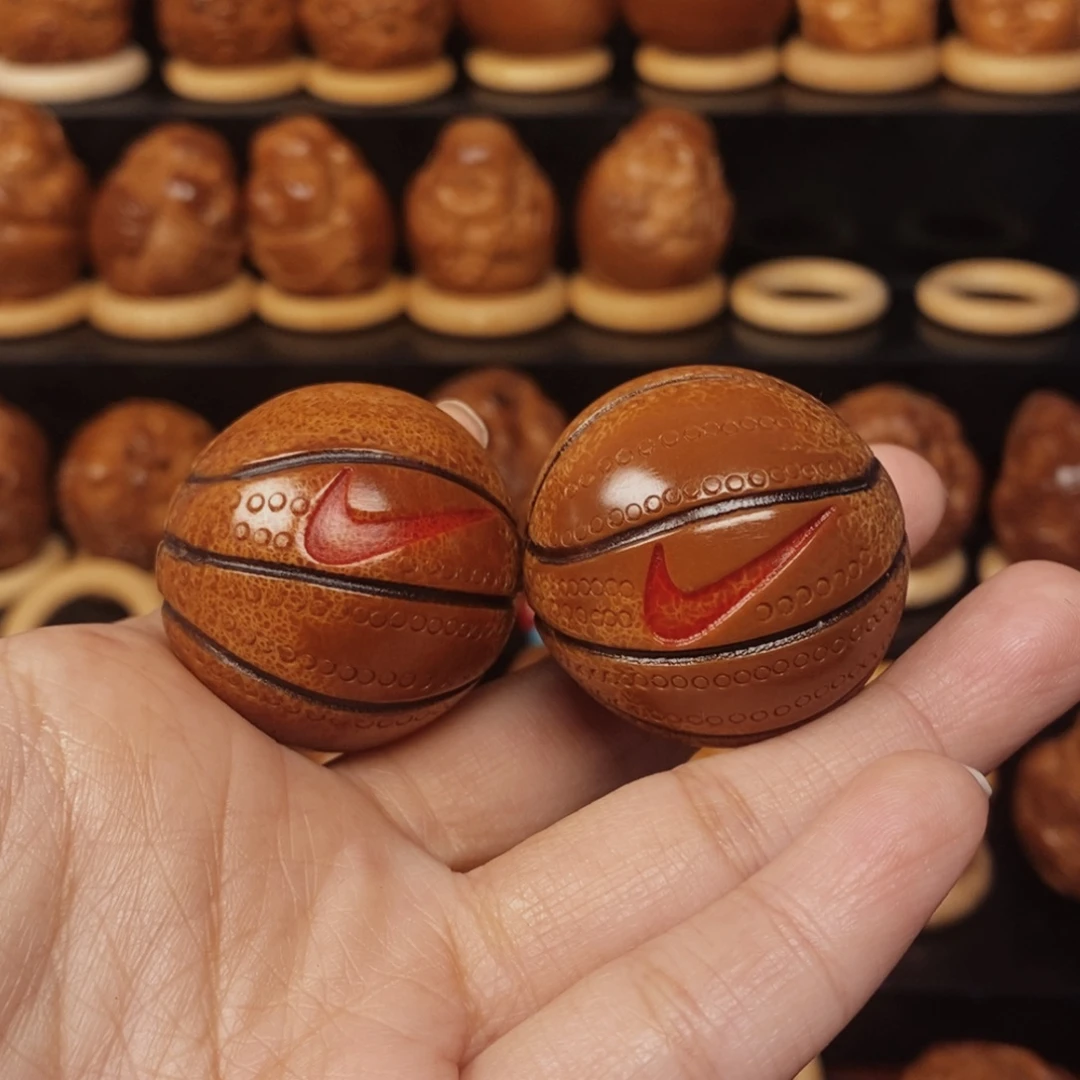 橄榄核手串/手链篮球一对0098