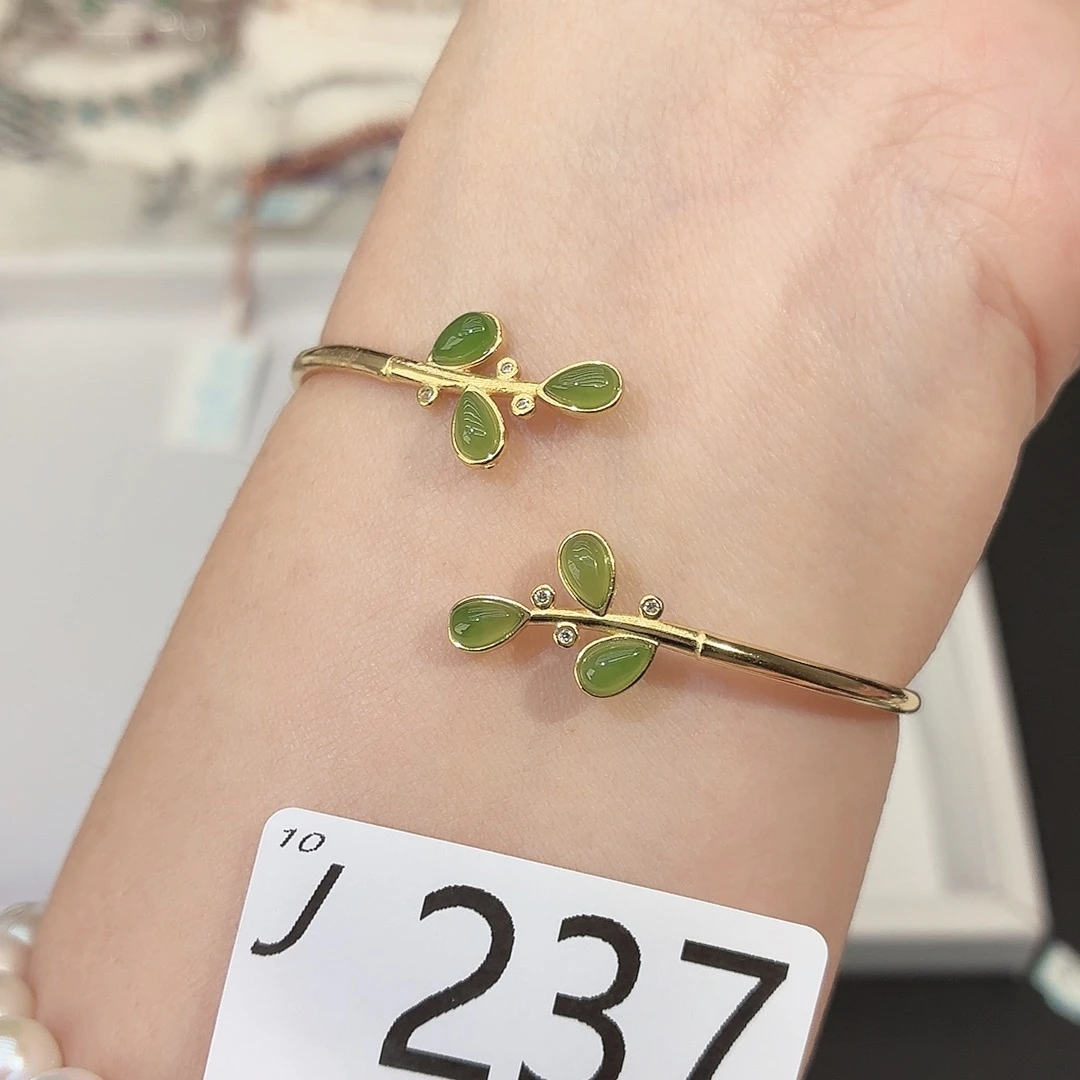 和田玉银S925镶嵌珠宝奇石