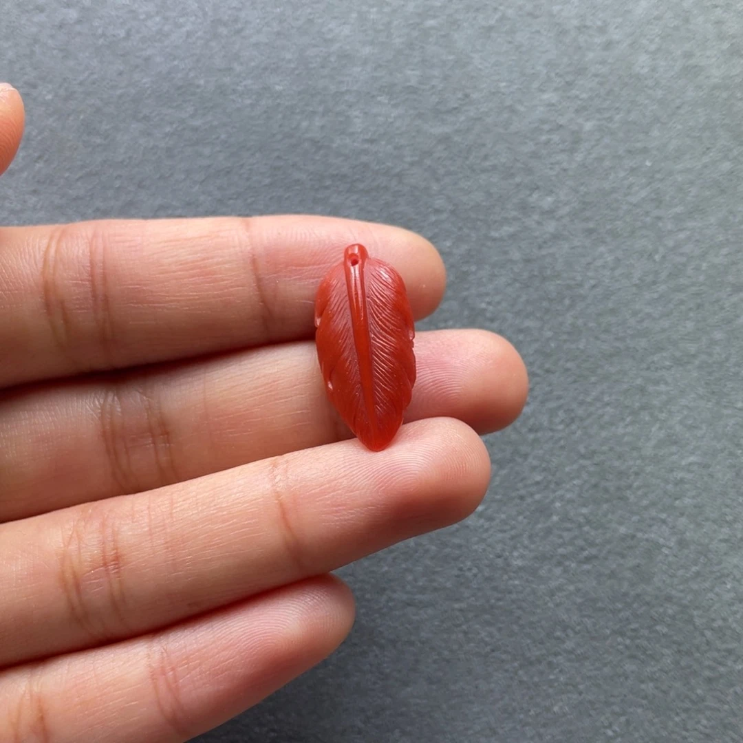 南红玛瑙配饰未镶嵌23.6mm
