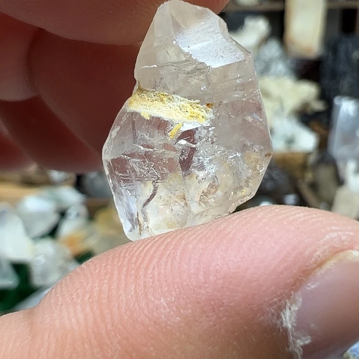 水晶珠宝半成品未镶嵌心**活