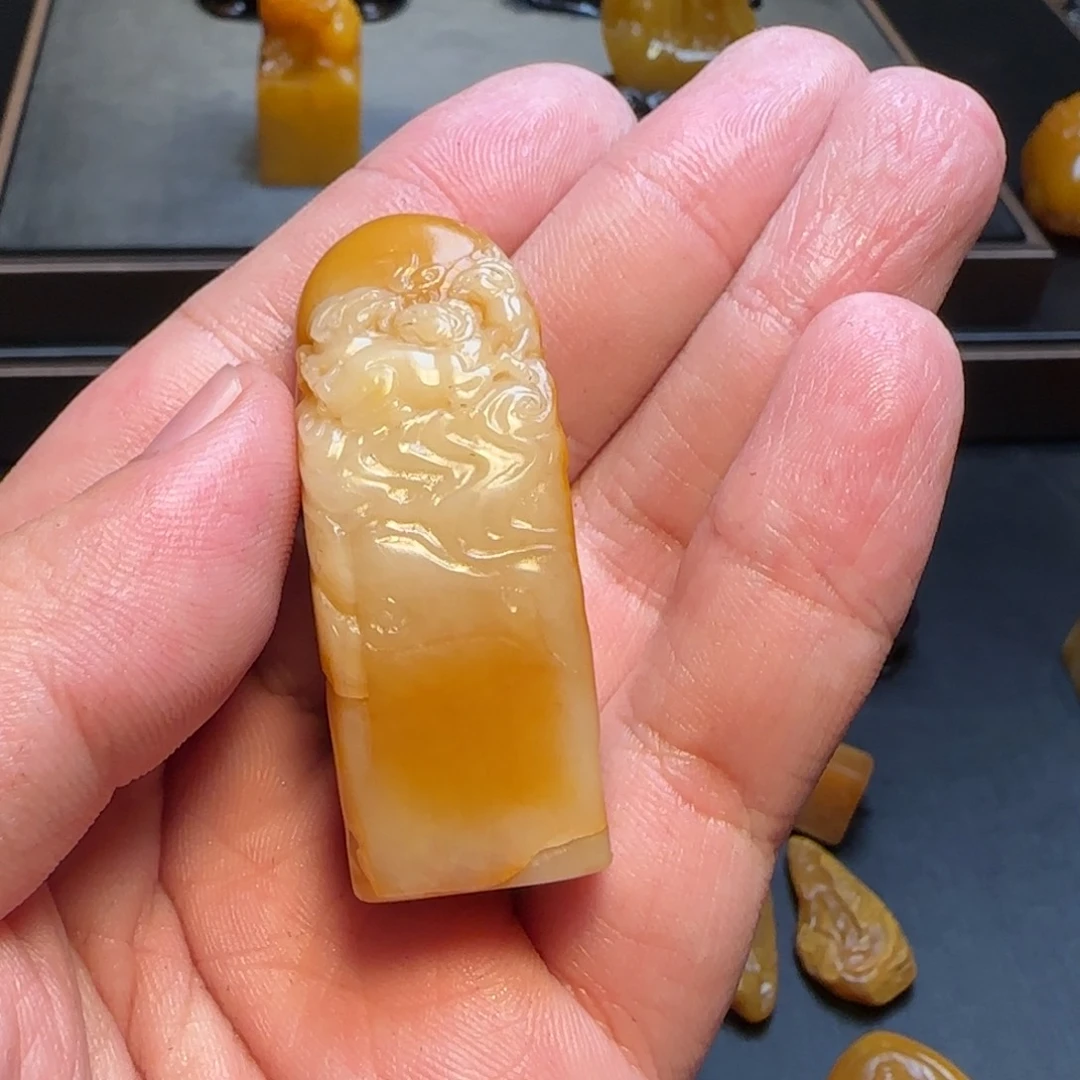 田黄石鹏*田黄石印章