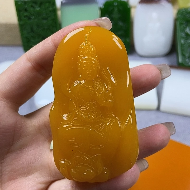颈饰未镶嵌和田玉