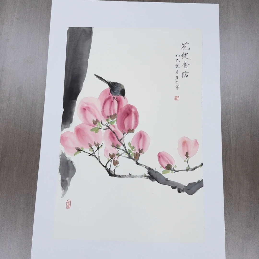 国画手绘国画作品